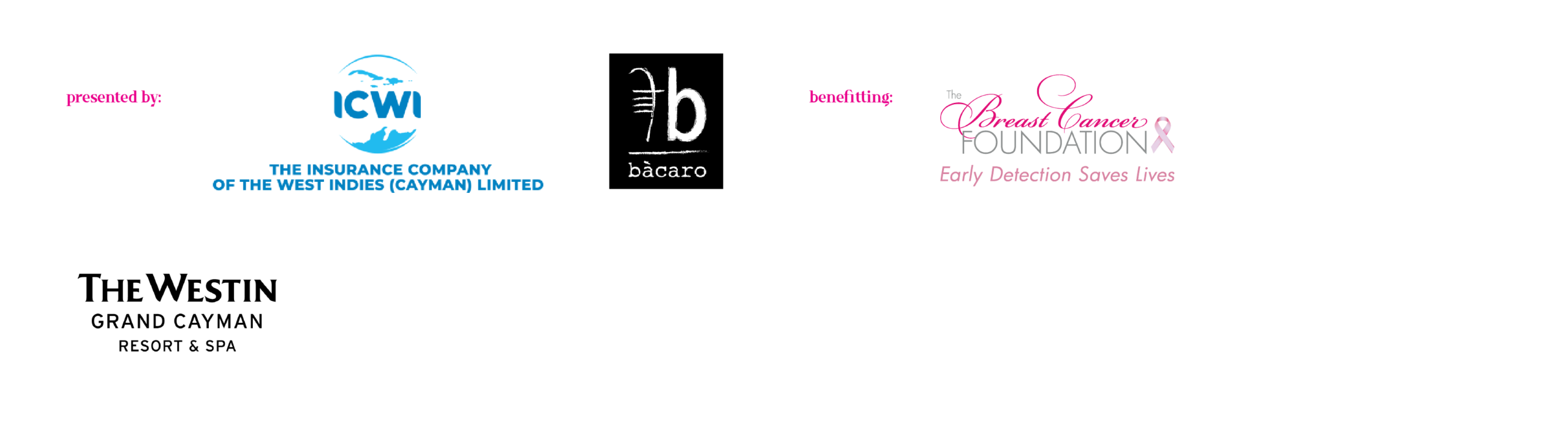 Original event and sponsor artwork